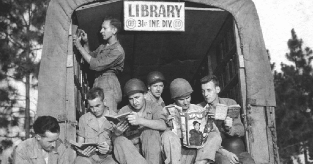 Os livros que os soldados liam durante a Segunda Guerra Mundial
