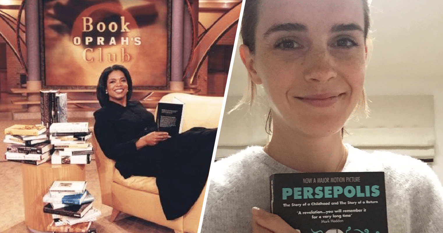 Oprah Winfrey e Emma Watson