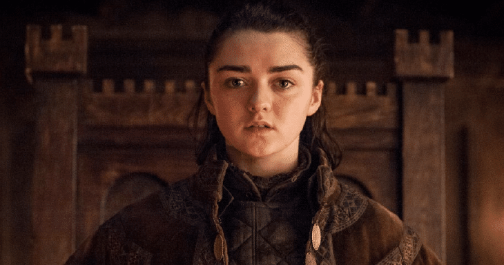 Arya Stark, interpretada por Maisie Williams na adaptação televisiva da HBO (Imagem: Divulgação)