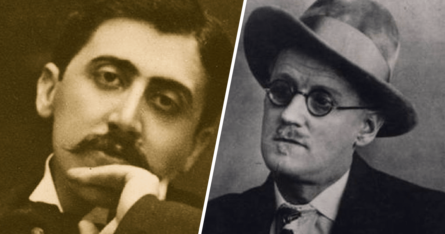 James Joyce e Marcel Proust se conheceram em um jantar. E foi constrangedor.