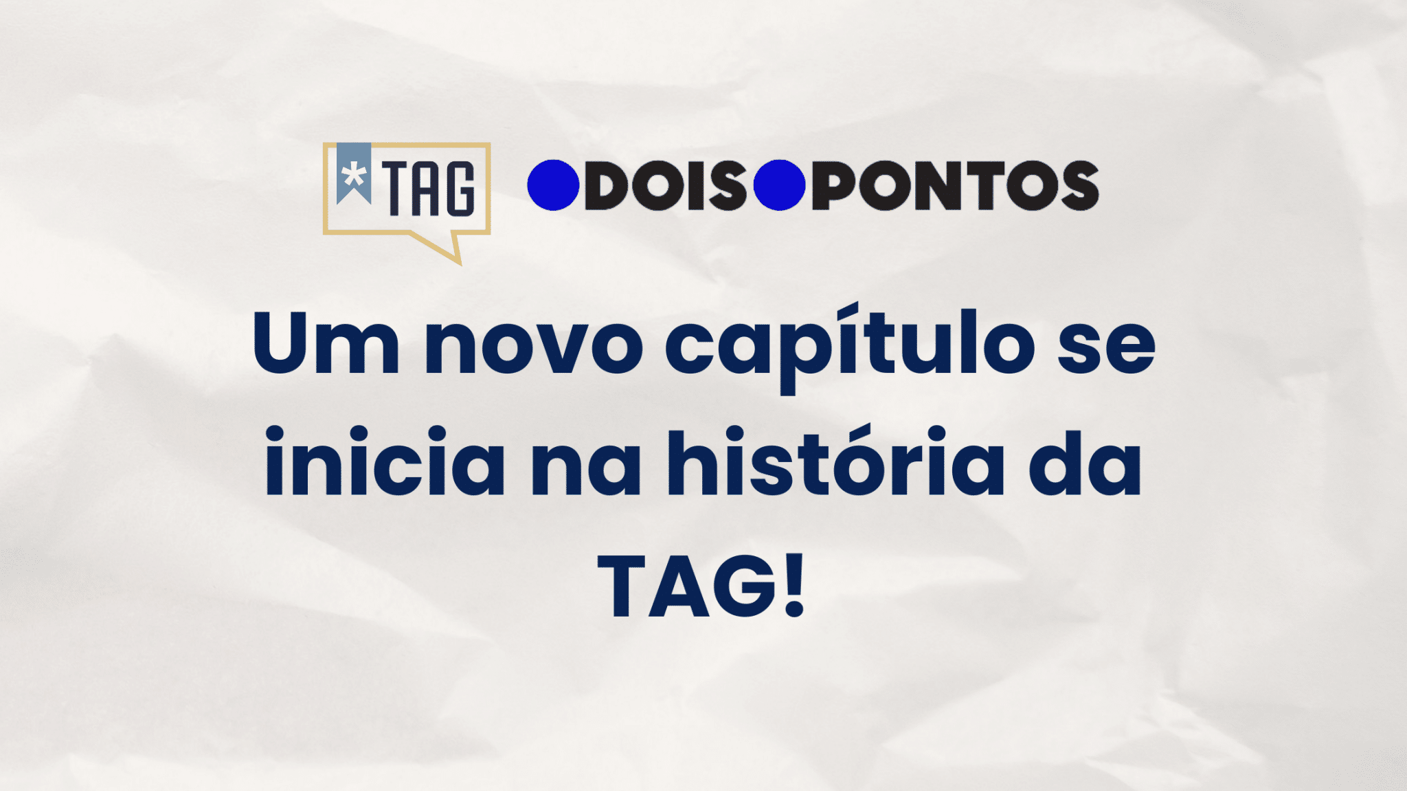 A TAG e a Dois Pontos estão unindo forças por um país mais leitor